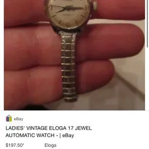 ?Vtg ELOGA Windup Swiss made watch ELOGA | Accessories | Vtg Eloga Windup Swiss Made Watch  main image 2